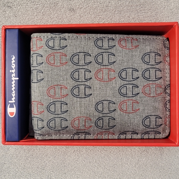 Champion Other - Champion Monogram Logo Wallet in box.